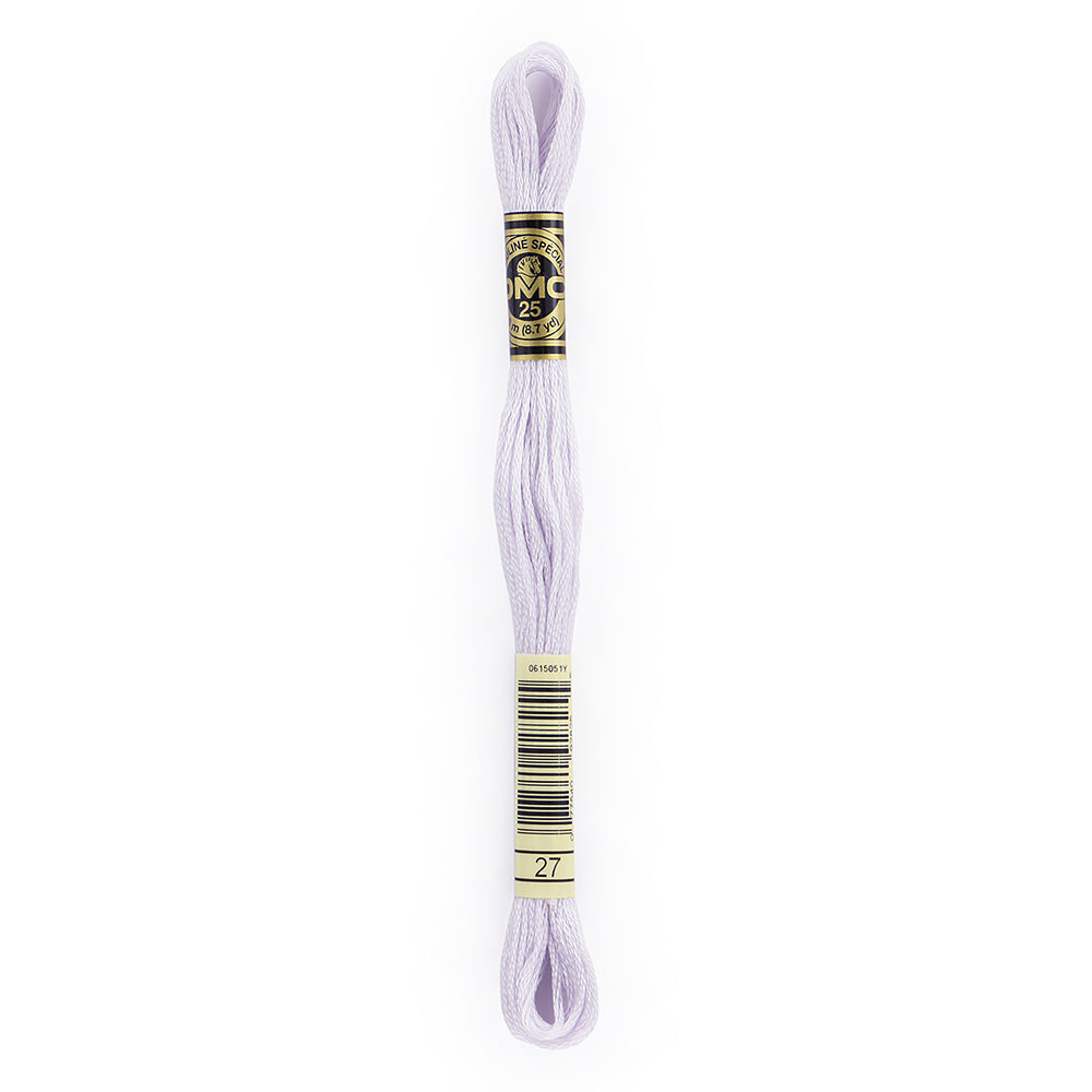 DMC #117 Cotton 6 Strand Floss 8m - 27 WHITE VIOLET